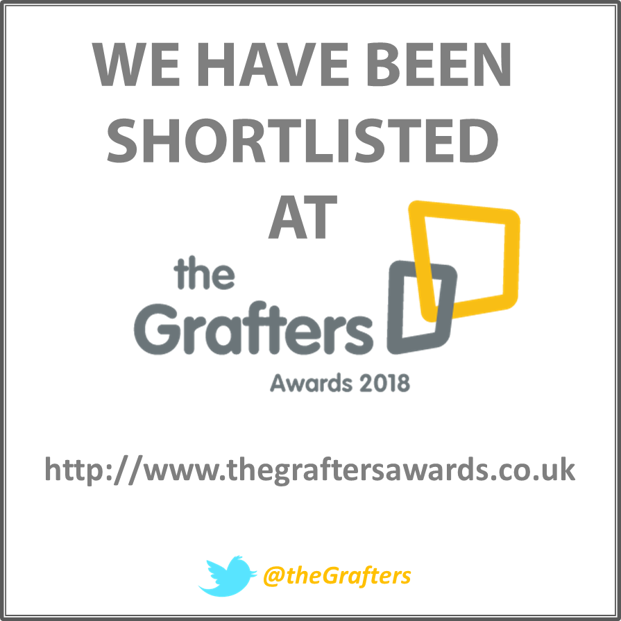 We\’ve Been Shortlisted For An Award!