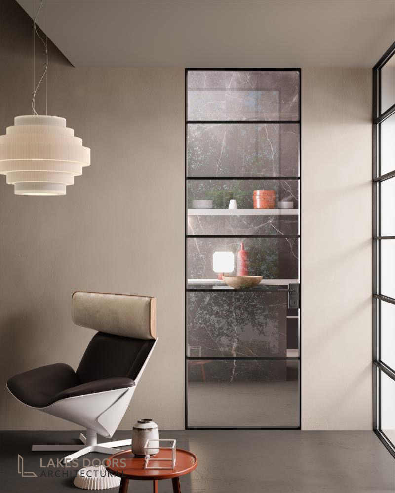 Industrial style doors