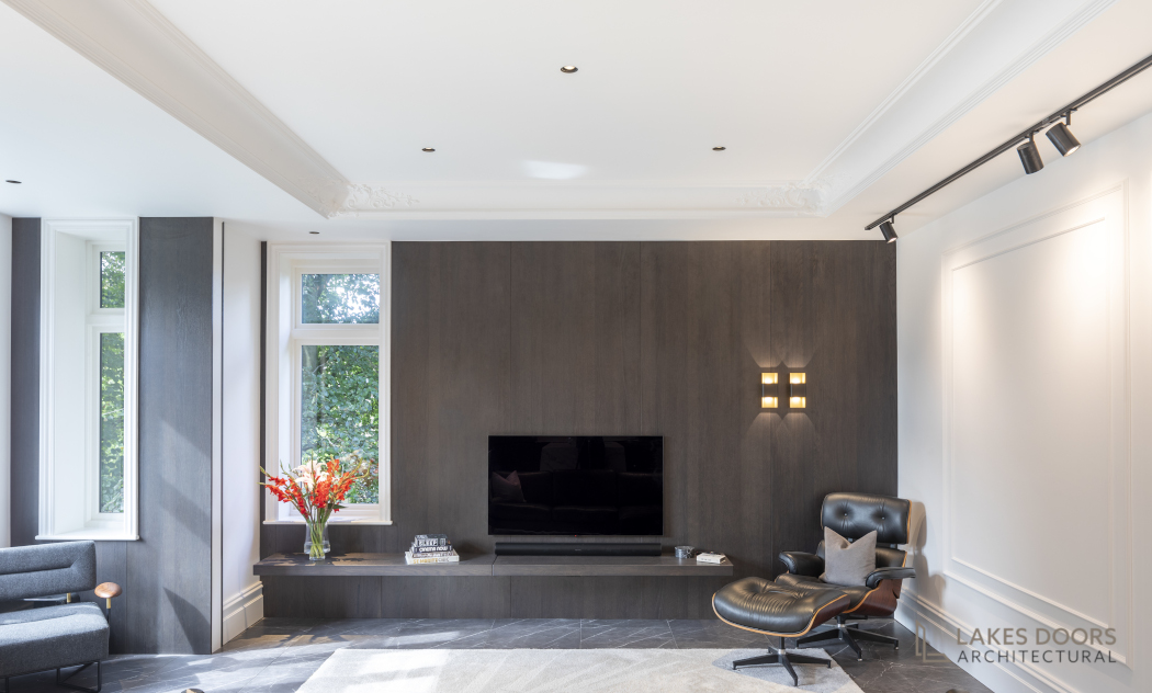 Highclere Living Room Wall Panelling