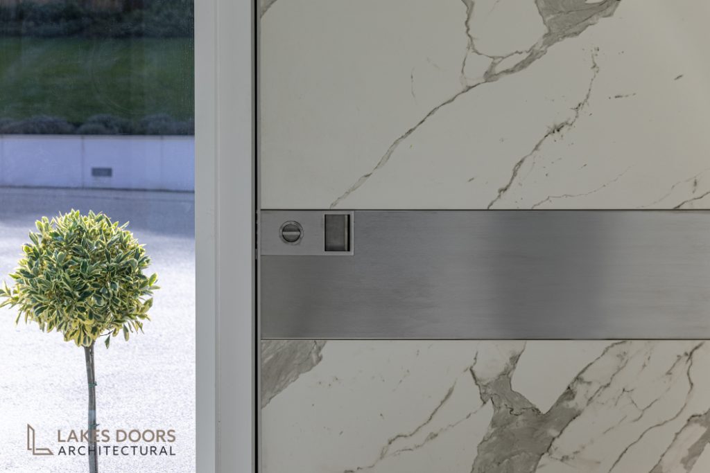White Marble Door