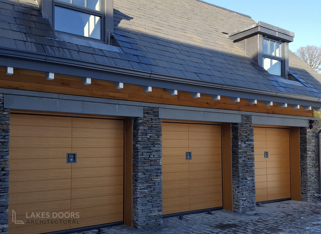 Silvelox Oak Garage Doors